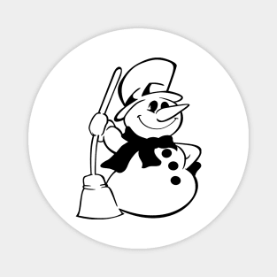 the snowman Magnet